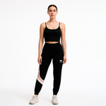 Rosa Pantaloni Neri