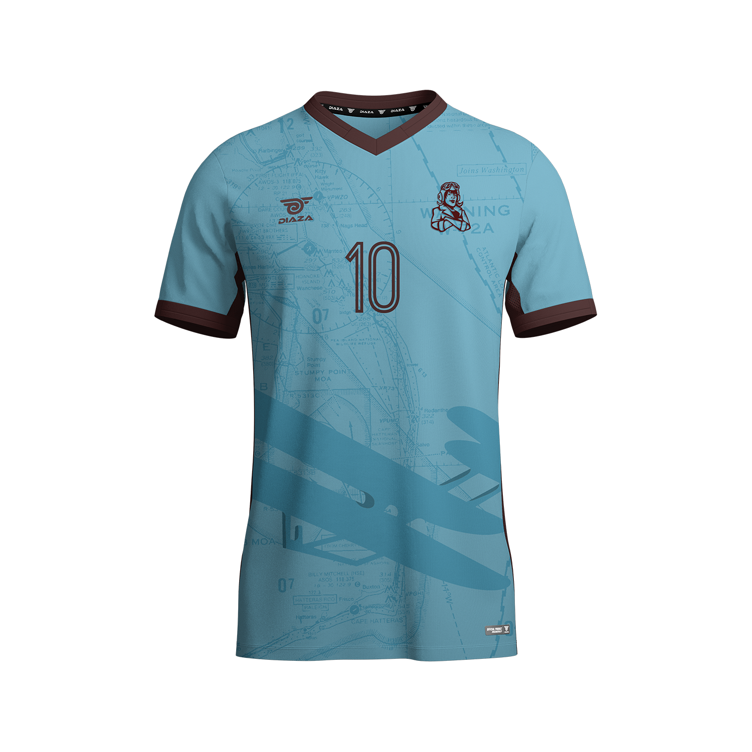 Charlotte Aviators Away Jersey - Diaza Football