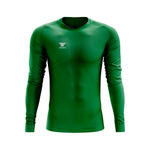 CH4 Compression Long Sleeve Green - Diaza Football