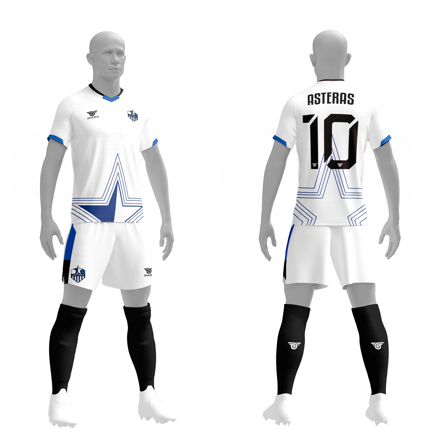 Asteras Youth Player Away Kit - Diaza Football