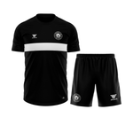 AC Valle Home Training Uniform Kit Black - Diaza Football