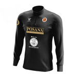 Asheville Black 3/4 Zip Up - Diaza Football