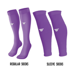 Vyper Purple Socks - Diaza Football