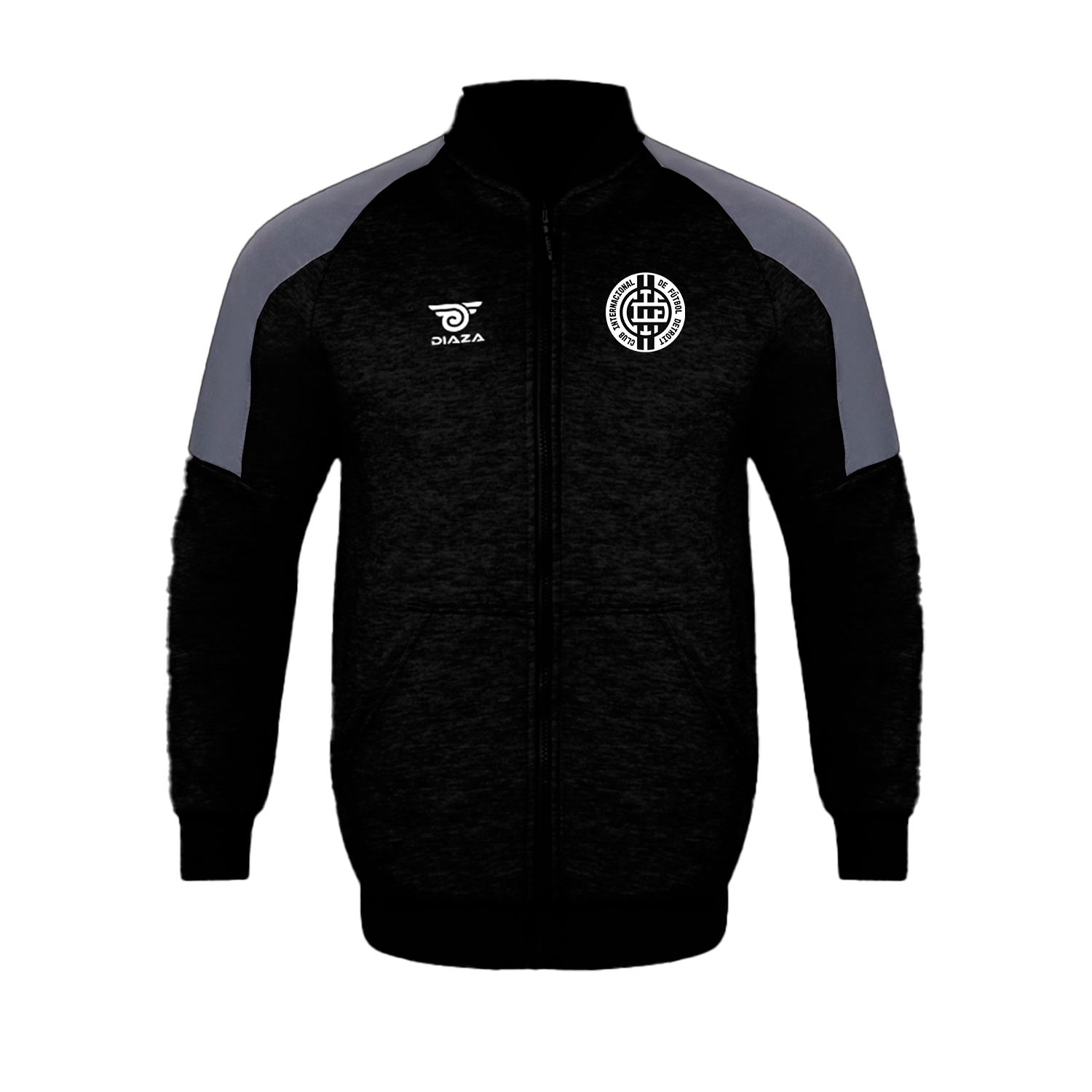 Inter Detroit Vintage Jacket Black - Diaza Football