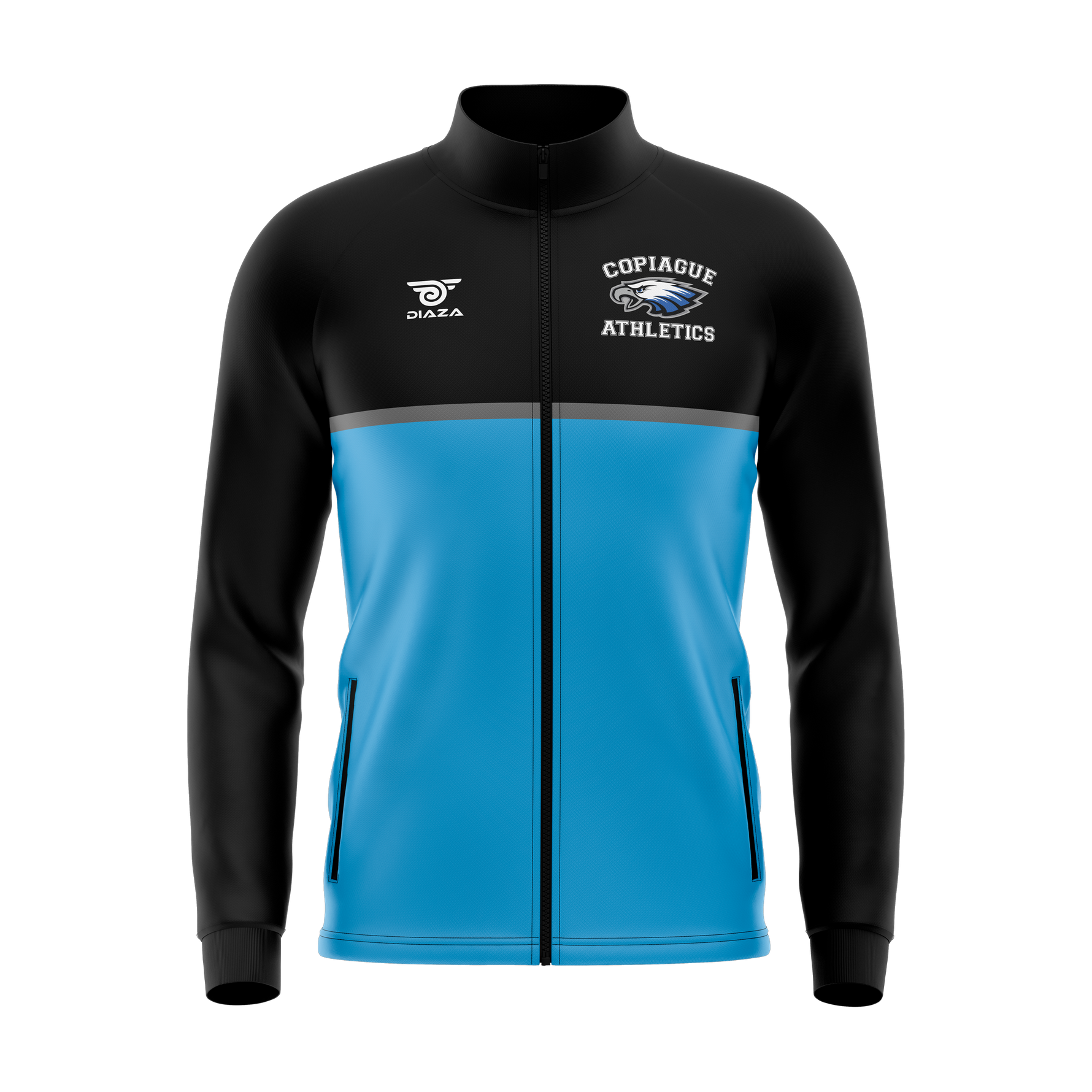 Copiague Track Suit Top (Athletic) - Diaza Football