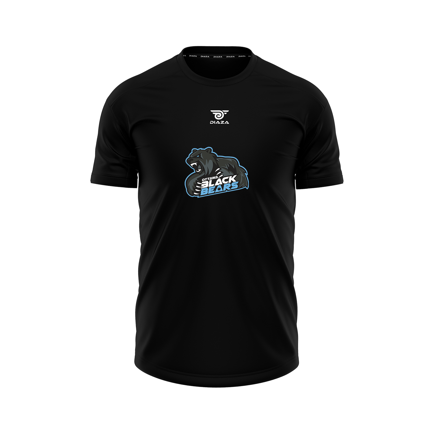 Ottawa Black Bears FAN T-SHIRTS (BLACK) - Diaza Football