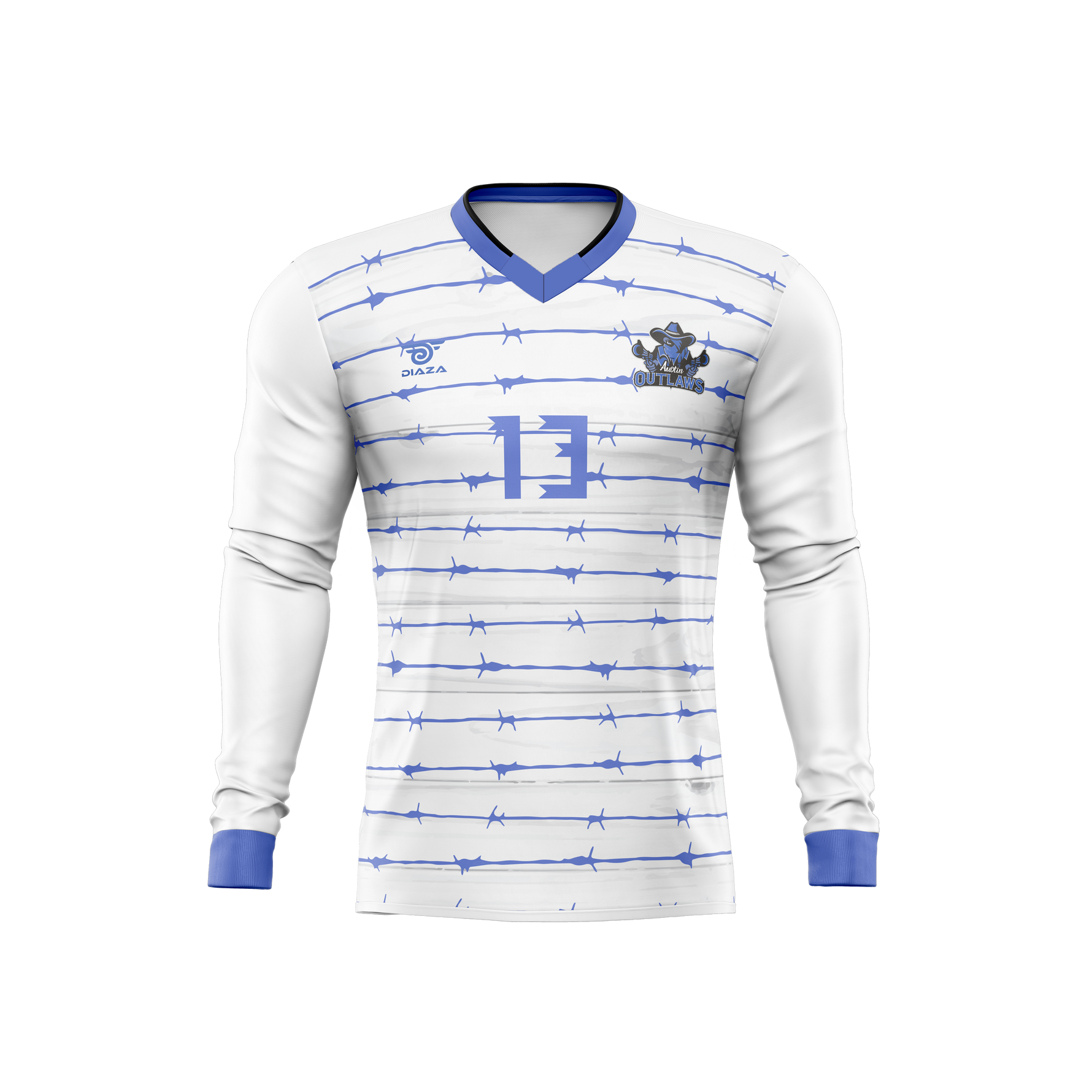 Auston Outlaws Long Sleeve - Diaza Football