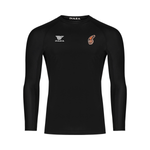 Minneapolis Monarchs Long Sleeve Compression Shirt Black - Diaza Football