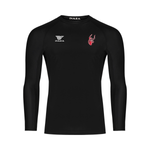 Kansas City Stampede Long Sleeve Compression Shirt Black - Diaza Football