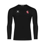 San Antonio Soldados Long Sleeve Compression Shirt Black - Diaza Football