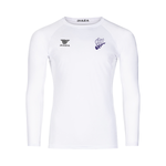 Cleveland Riff Long Sleeve Compression Shirt White - Diaza Football