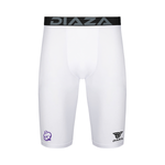 New Orleans Curse Compression Shorts White - Diaza Football
