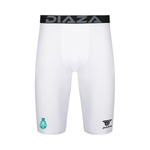 Detroit Innovators Compression Shorts White - Diaza Football