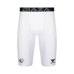 Ottawa Black Bears Compression Shorts White - Diaza Football