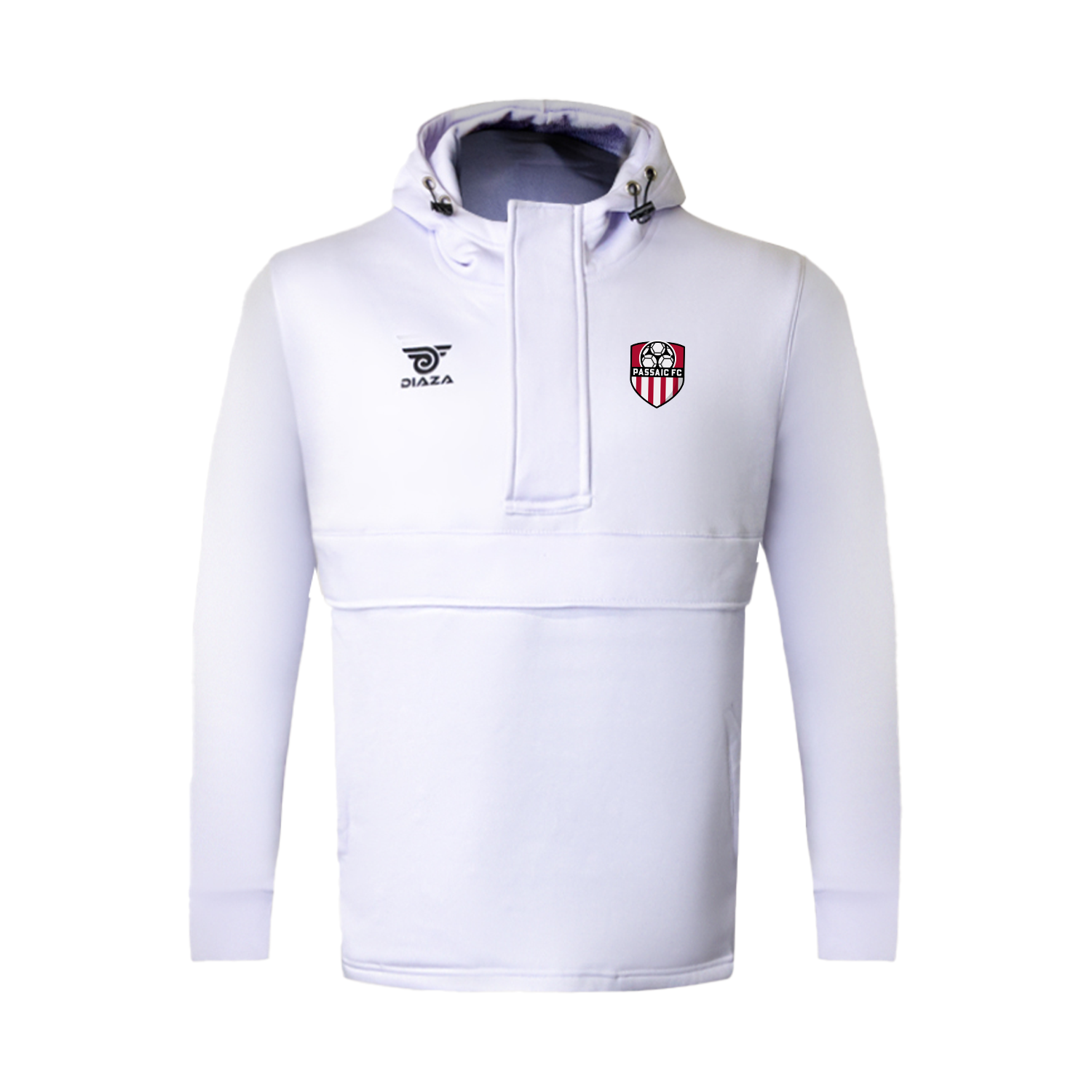 Passaic FC EL Blanco Hoodie - Diaza Football
