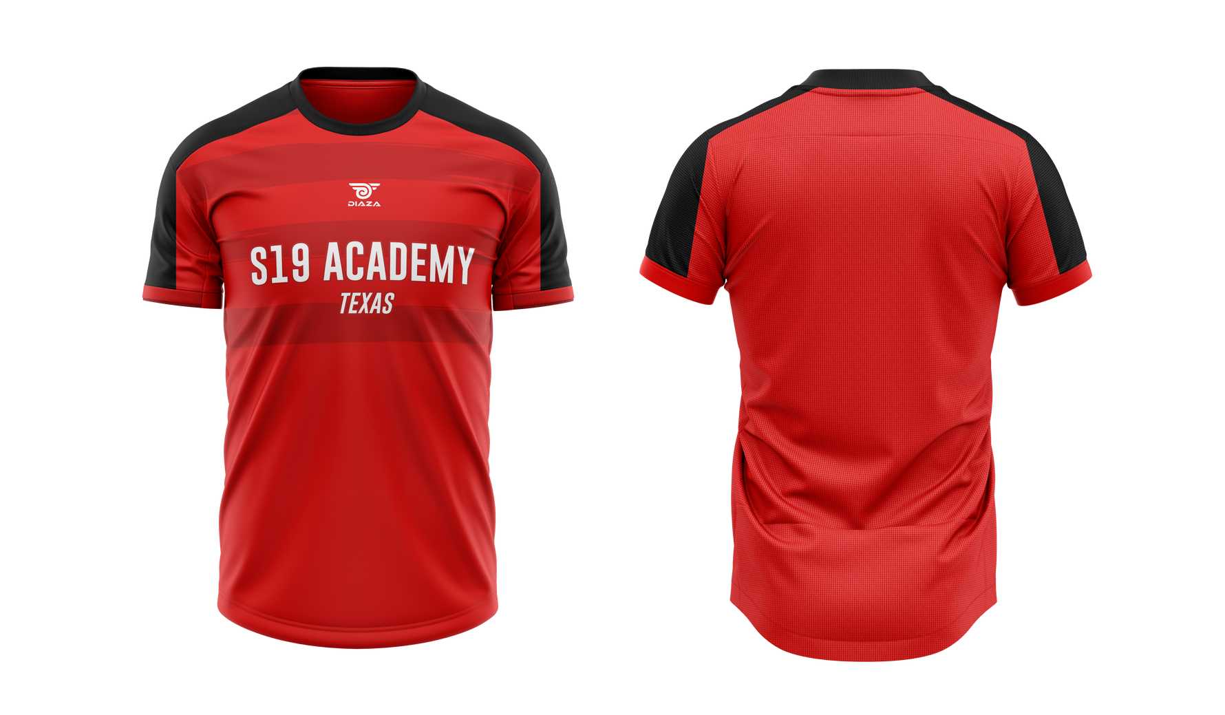 S19 Academy Red Training Jersey Home - Diaza Football