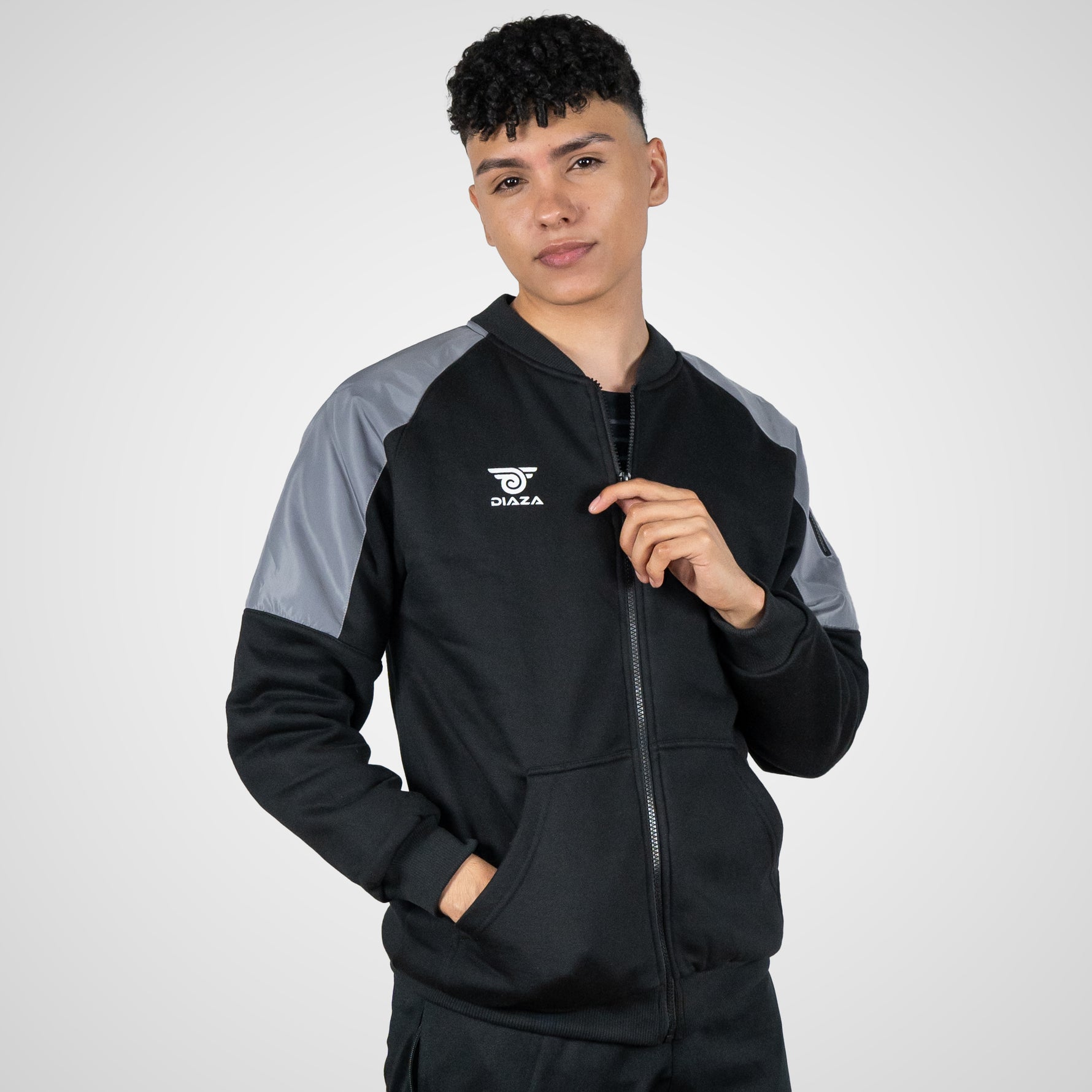 Vintage Jacket Black - Diaza Football