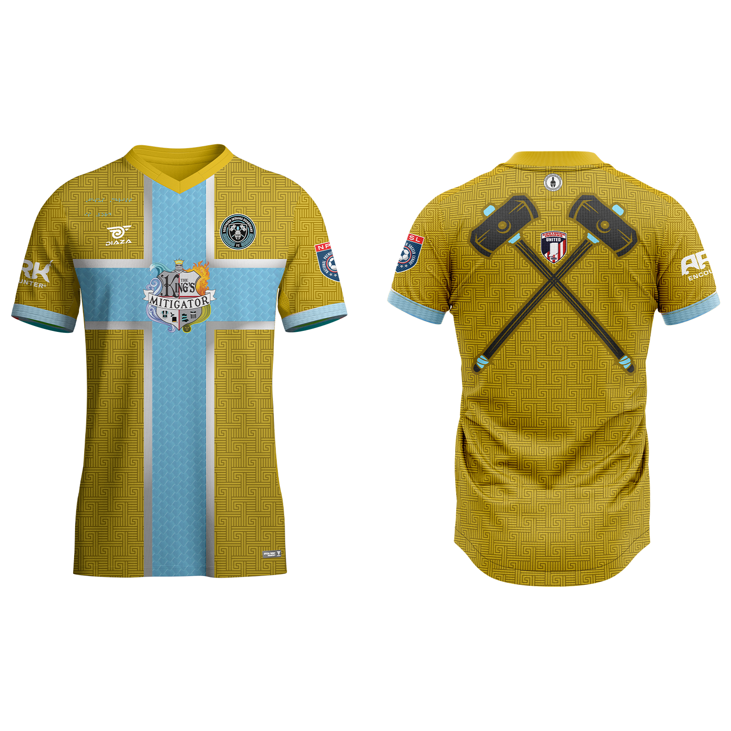 SI Guardians NPSL GK Yellow Jersey - Diaza Football