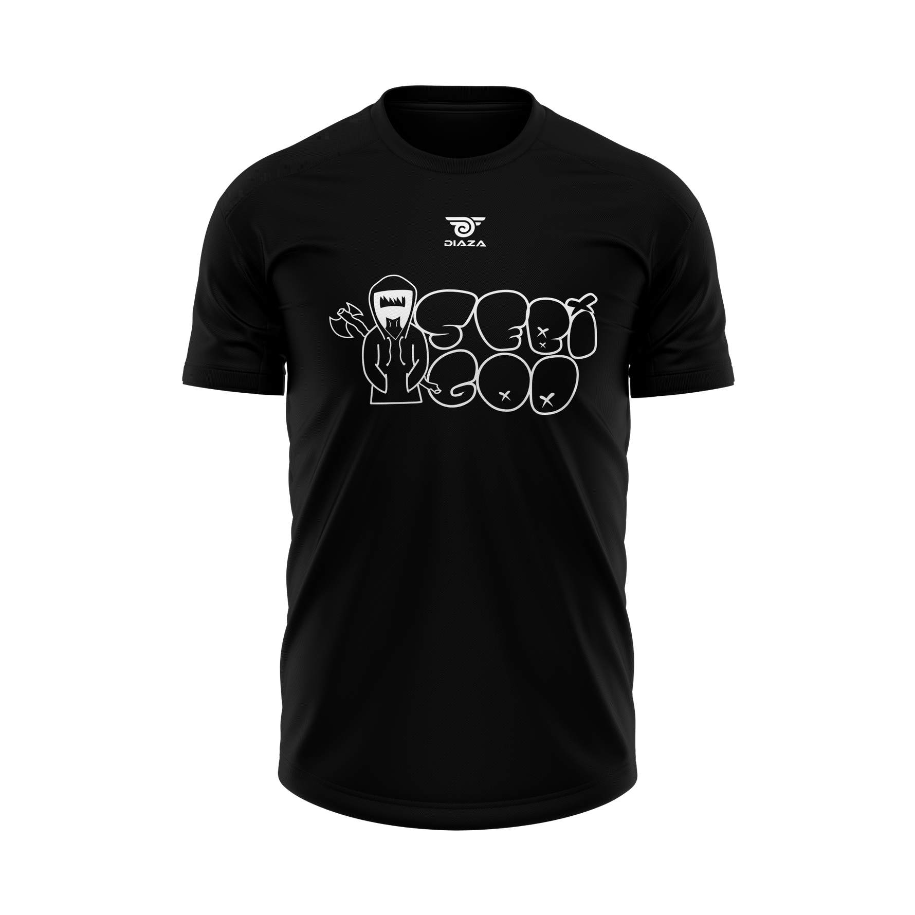 Sebigod T-Shirt Black - Diaza Football