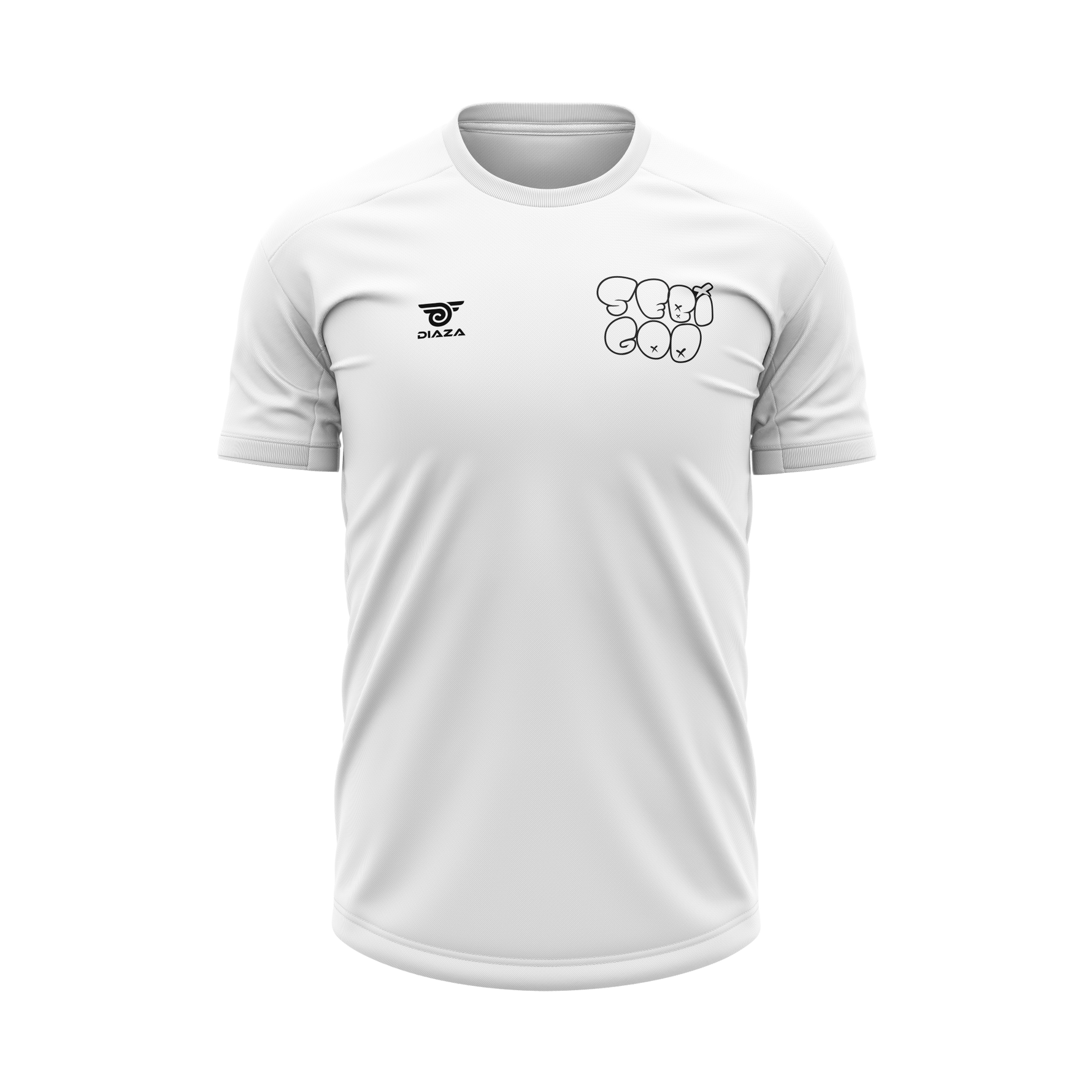 Sebigod T-Shirt White - Diaza Football