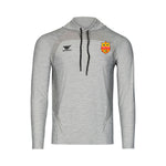 Steel Pulse Suba Hooded Long Sleeve Light Gray - Diaza Football