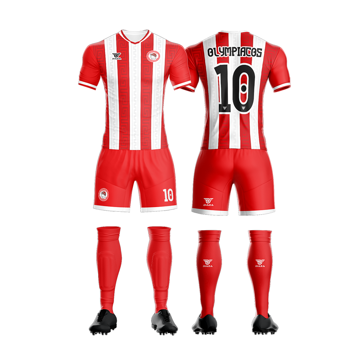 Olympiacos Home Uniform - Diaza Football