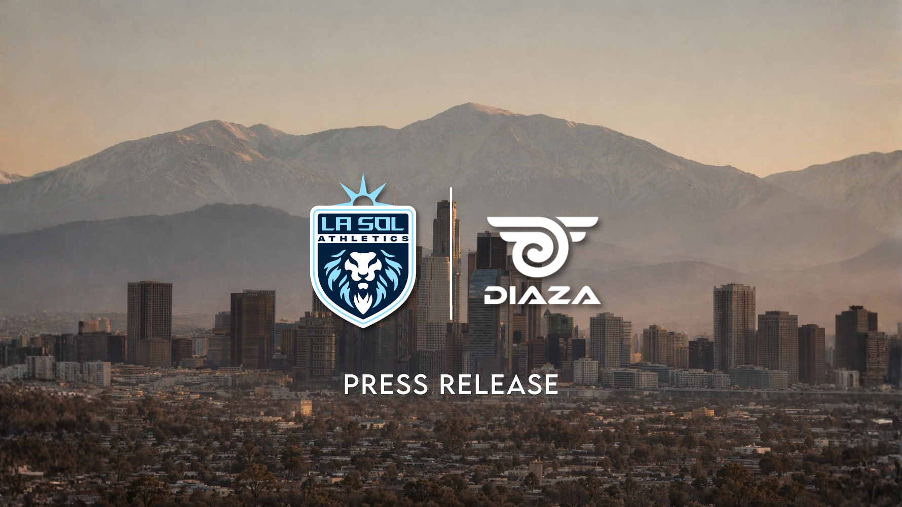 Diaza Named Official Apparel Partner of LA Sol Athletics for 2026–2027 Seasons