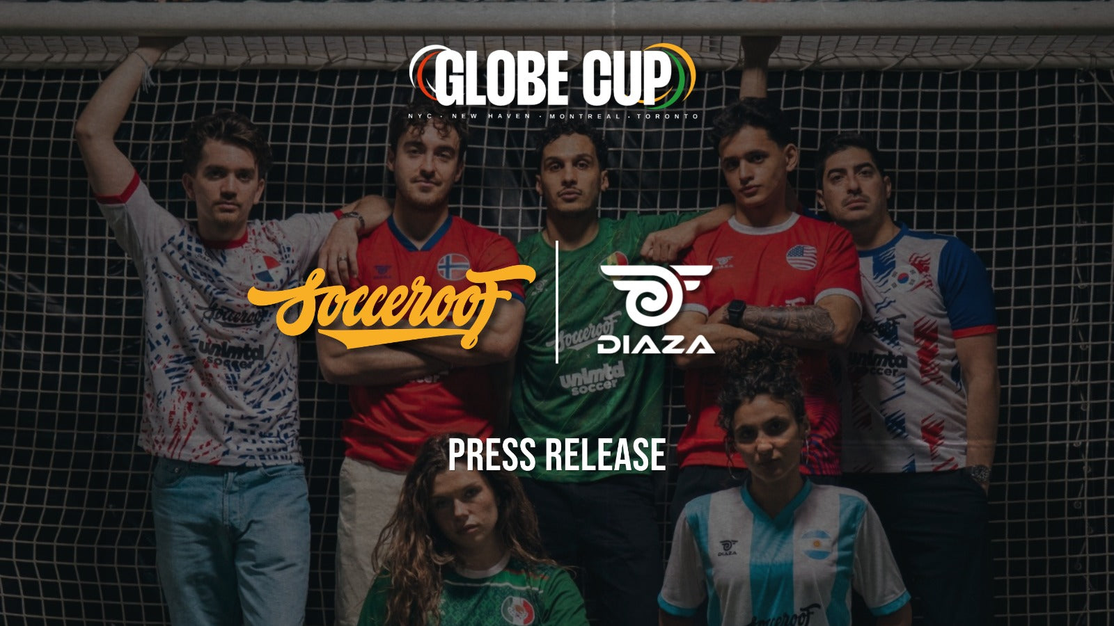 Diaza Joins Forces with Socceroof for the Inaugural Globe Cup Ahead of the 2026 World Cup