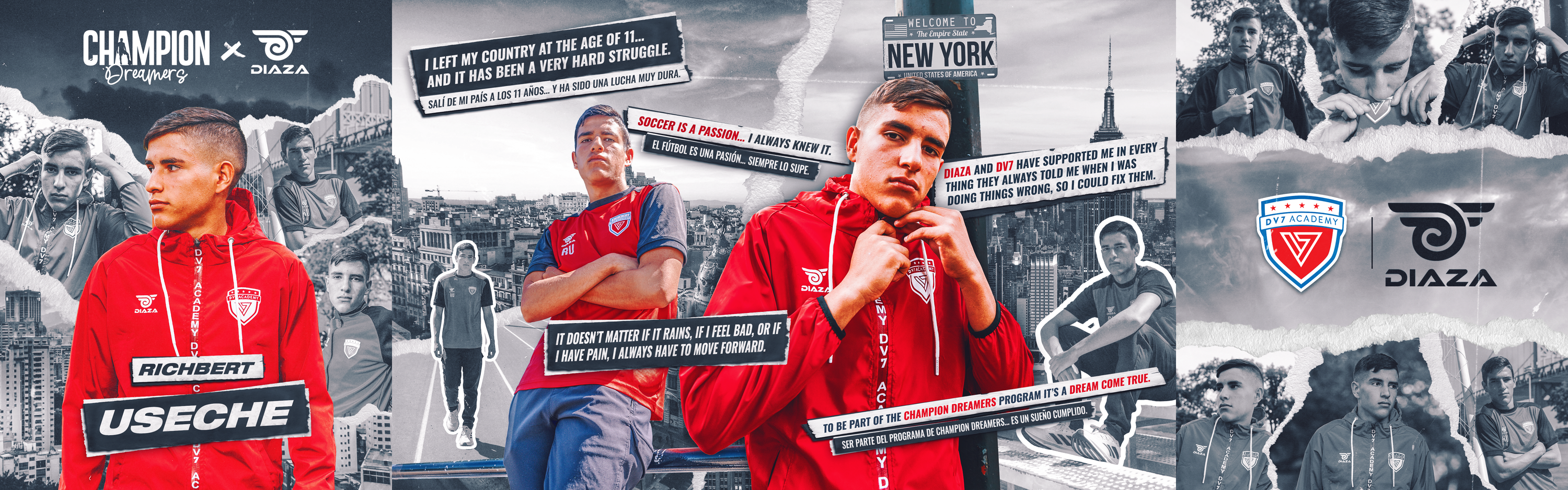 Champion Dreamers Spotlight: Richbert Useche Joins NYCFC MLS Next Pro