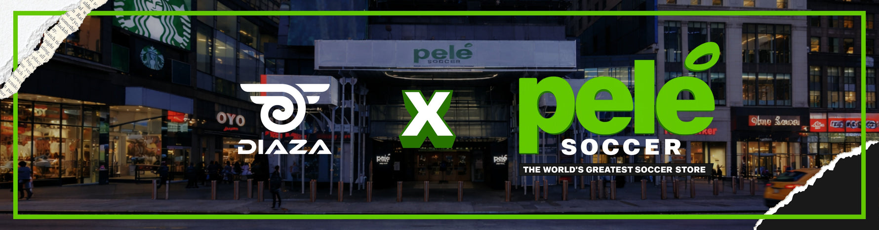 Diaza and Pelé Soccer Host Live Jersey Design Workshop in Times Square