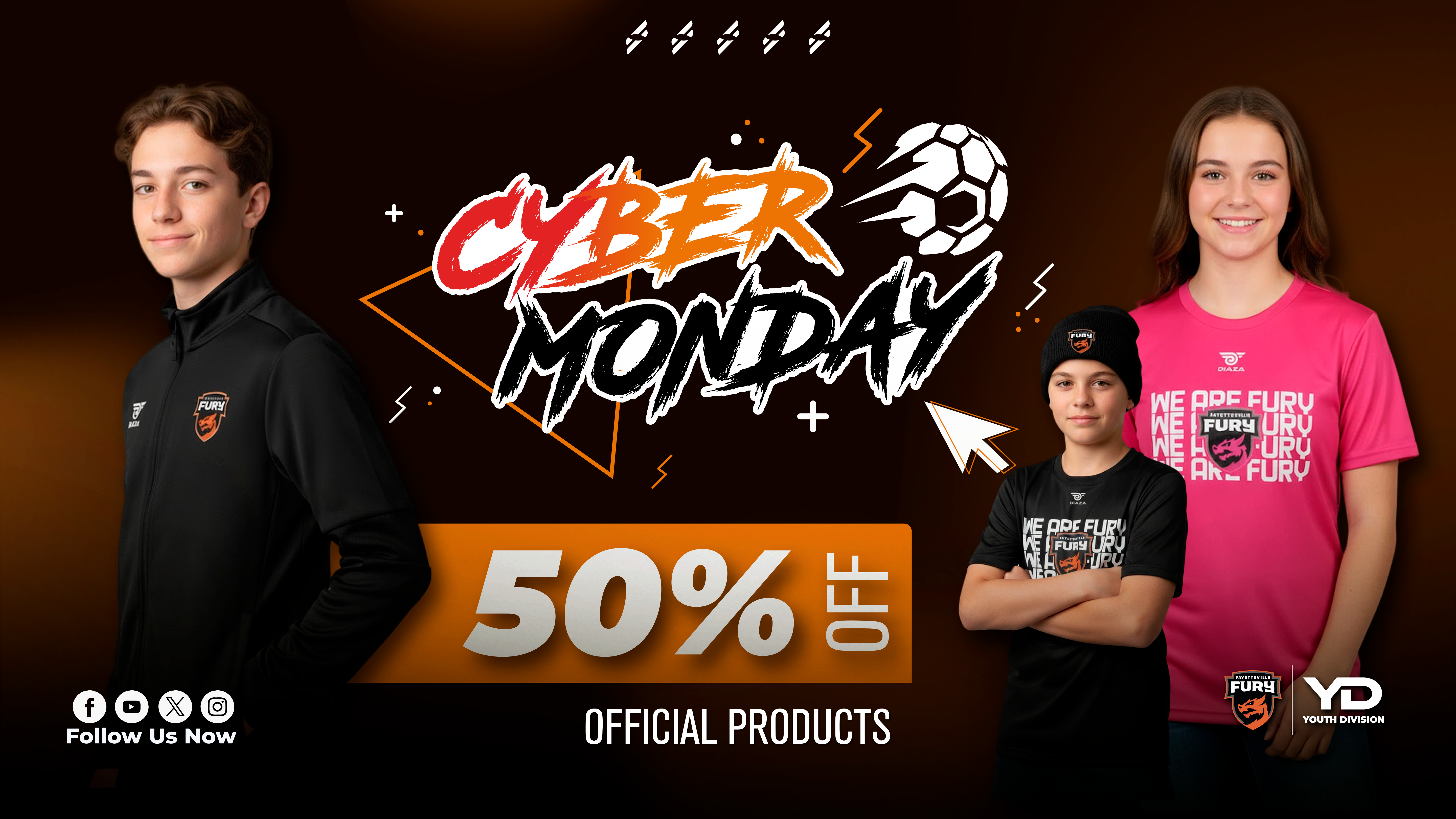 Fayetteville Fury Team Banner