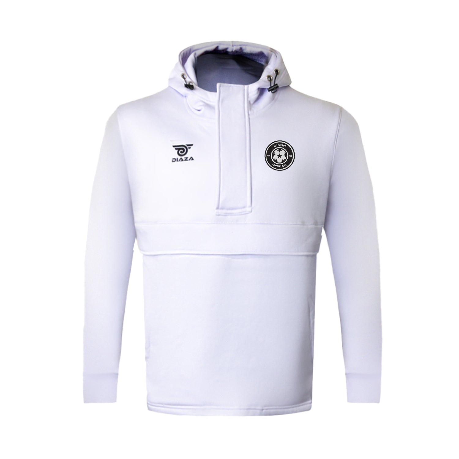 Allegiant FC EL Blanco Hoodie - Diaza Football 