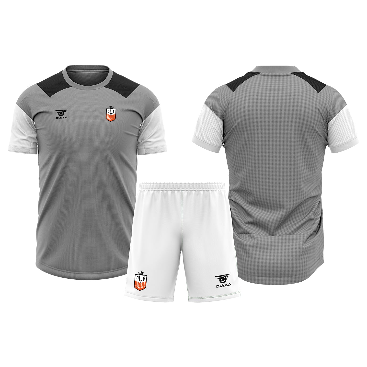 OLE FC Tri-Tone Practice Kit Grey - Diaza Football 