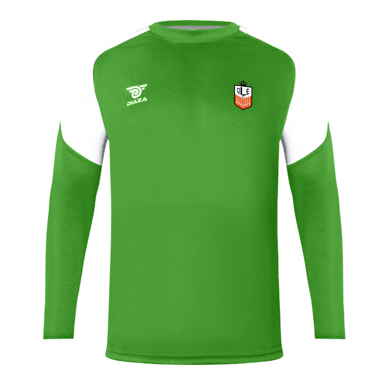 OLE FC Long Sleeve Training Green - Diaza Football 