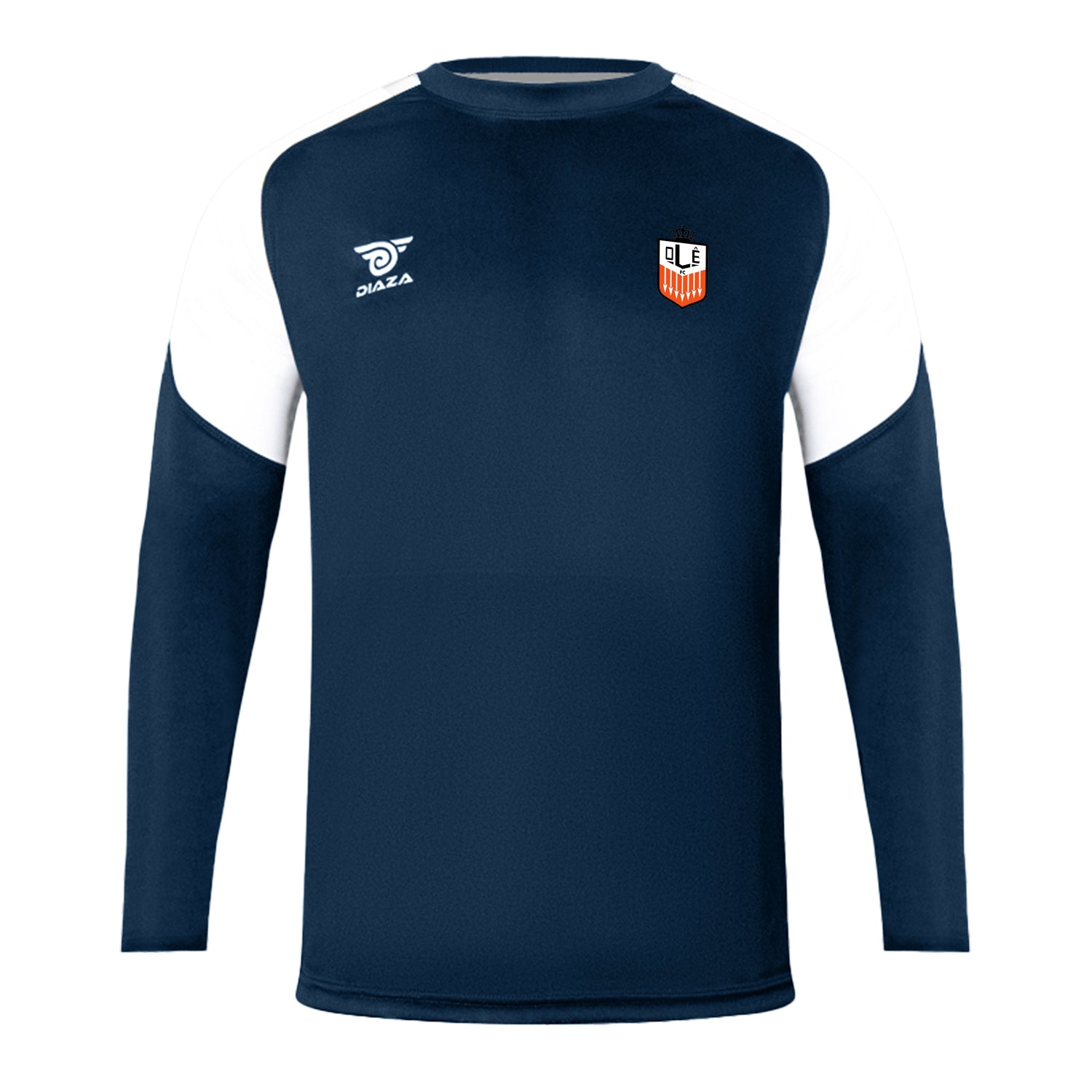 OLE FC Long Sleeve Training Navy Blue - Diaza Football 