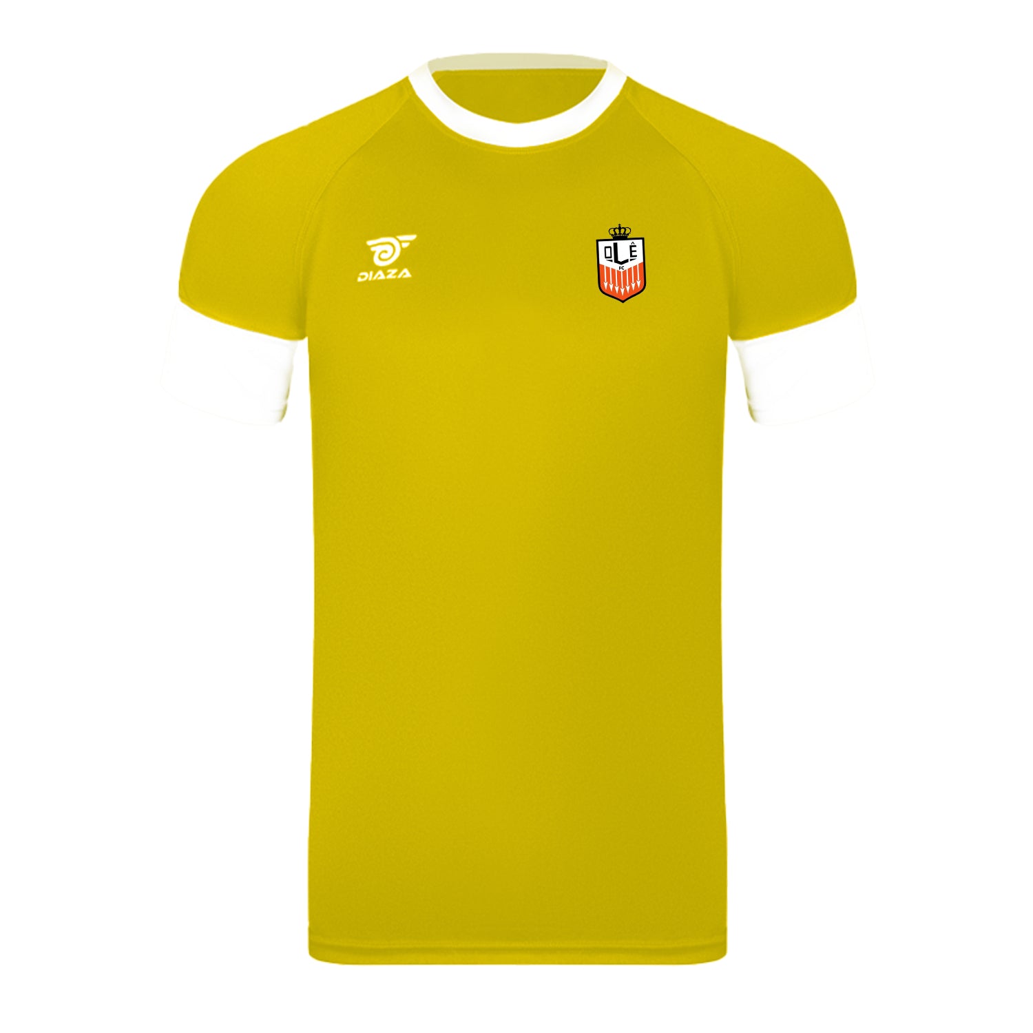 OLE FC Short Sleeve Training Yellow - Diaza Football 