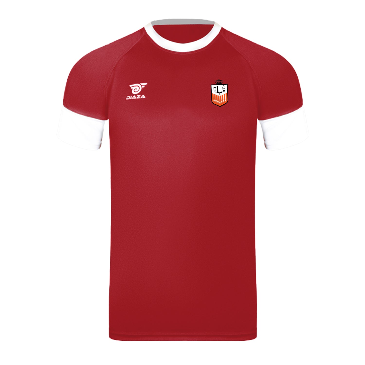 OLE FC Short Sleeve Training Red - Diaza Football 