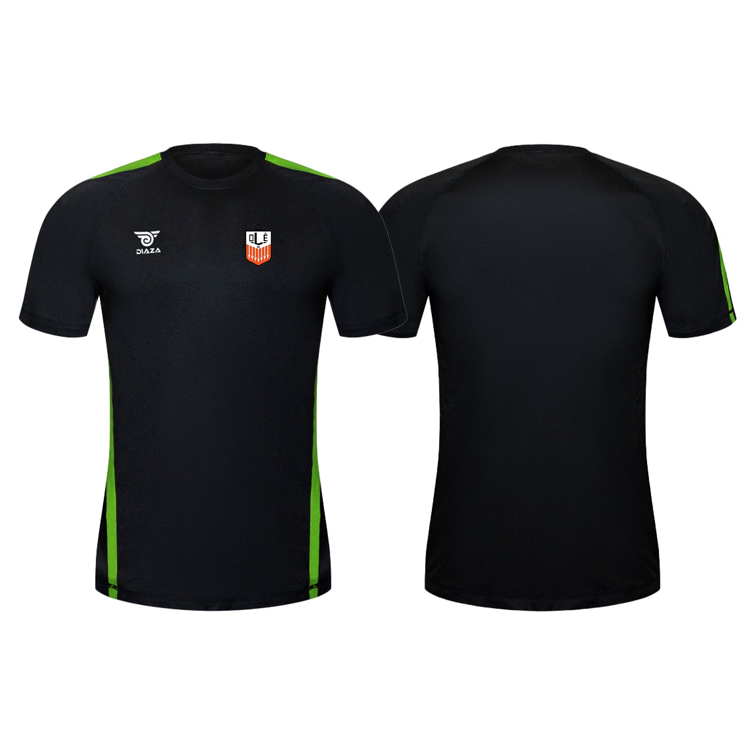 OLE FC City Training Jersey Black Green - Diaza Football 