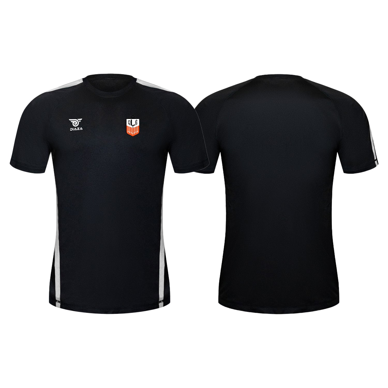 OLE FC City Training Jersey Black White - Diaza Football 