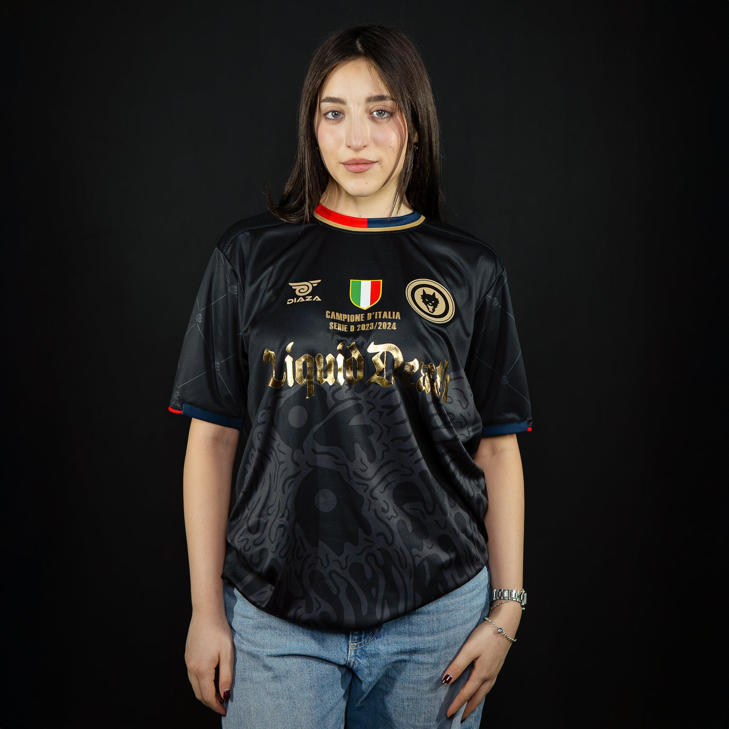 Liquid Death x Campobasso Limited Edition Jersey (men's cut) - Diaza Football 