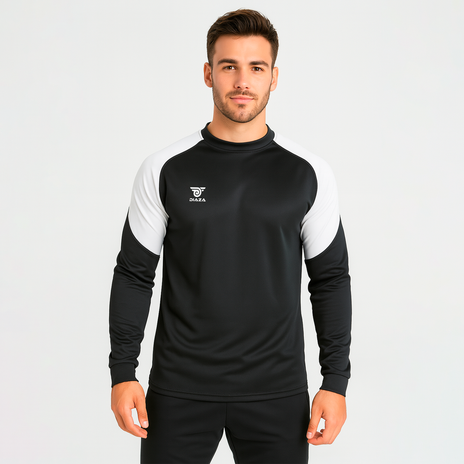 Long Sleeve Training Navy Black