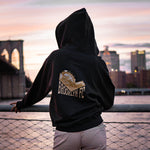 Brooklyn FC Cyclone Retro Black Full Zip Up Jacket - Diaza Football 