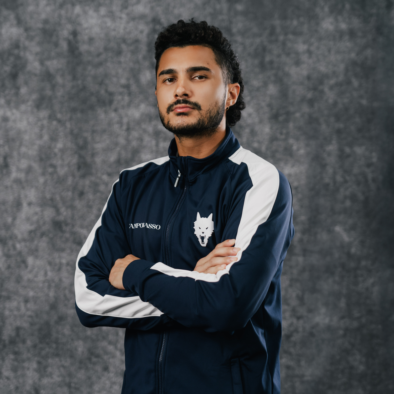 Campobasso Full Zip Blue Jacket