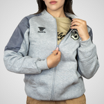 Brooklyn FC Women  Vintage Jacket Grey - Diaza Football 