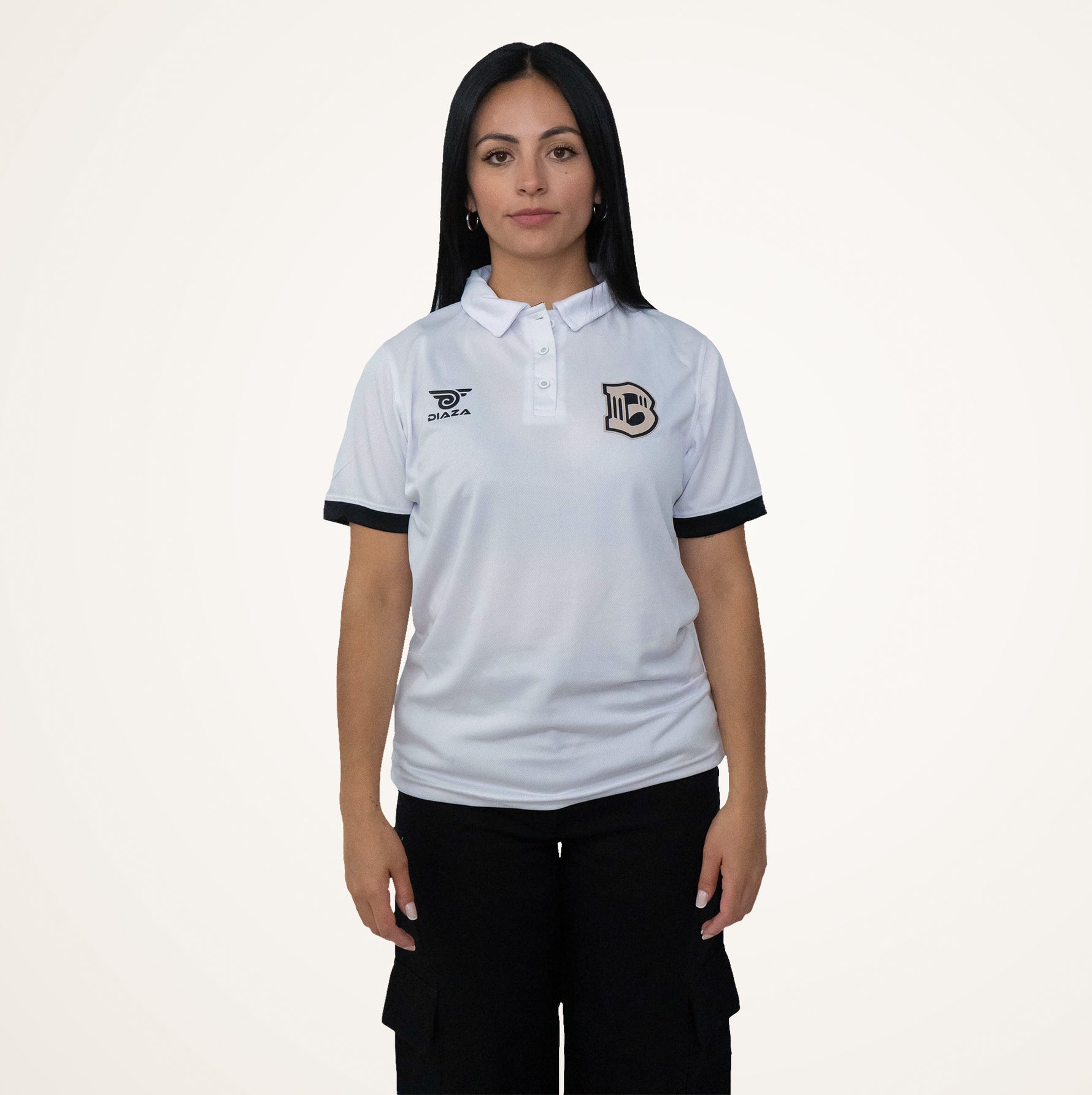 Brooklyn FC Women White Polo - Diaza Football 