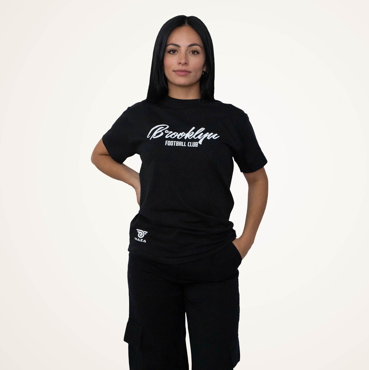 Brooklyn FC Women Classic Black T-Shirt - Diaza Football 