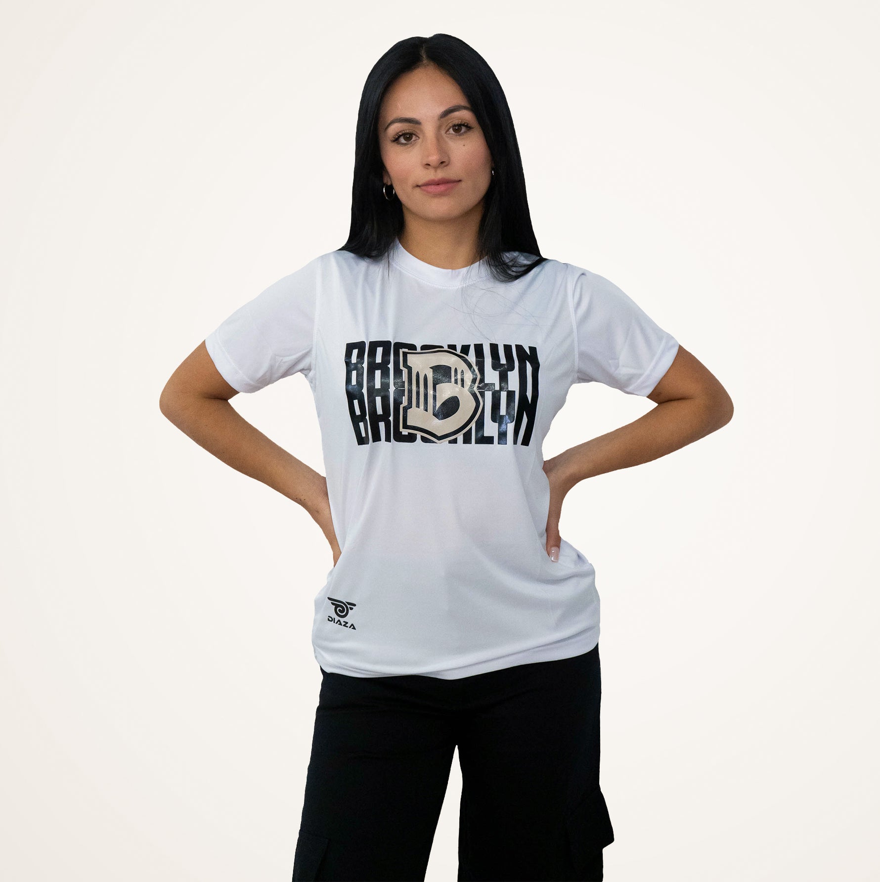 Brooklyn FC Women White T-Shirt - Diaza Football 