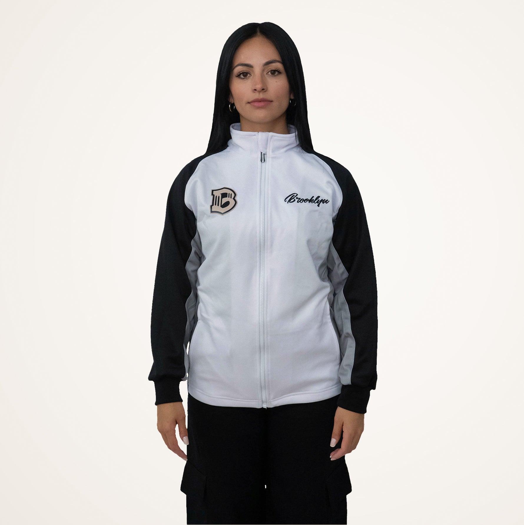 Brooklyn FC Women White Jacket - Diaza Football 