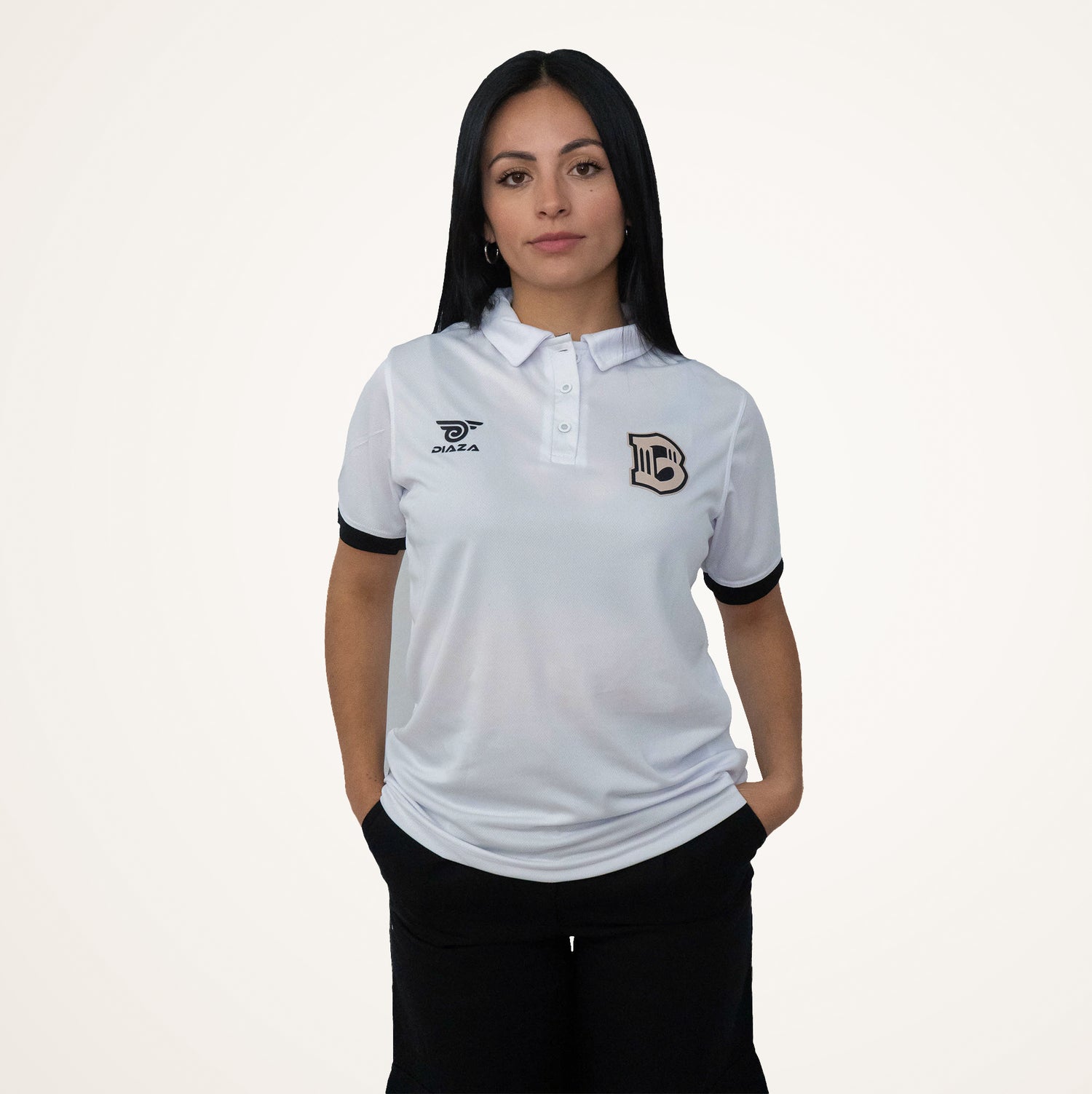 Brooklyn FC Women White Polo - Diaza Football 