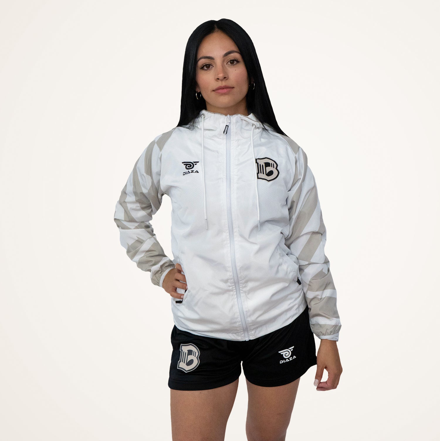 Brooklyn FC Women White Windrunner - Diaza Football 